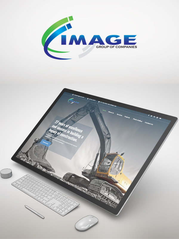 Image Group website designed by Newtech