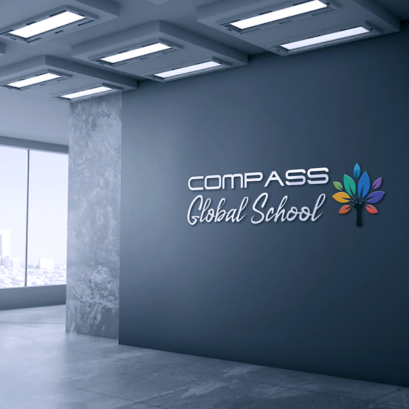 Compass Global School – Brand identity project