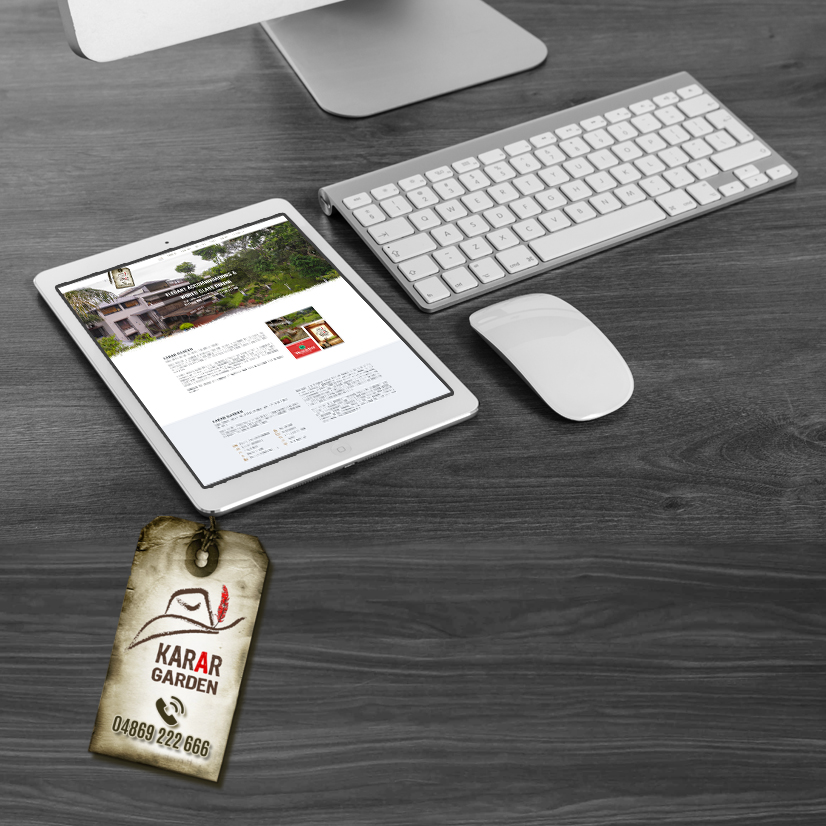 Karar Garden – Web application project