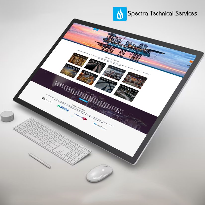 Spectro Technical Services – Web application project