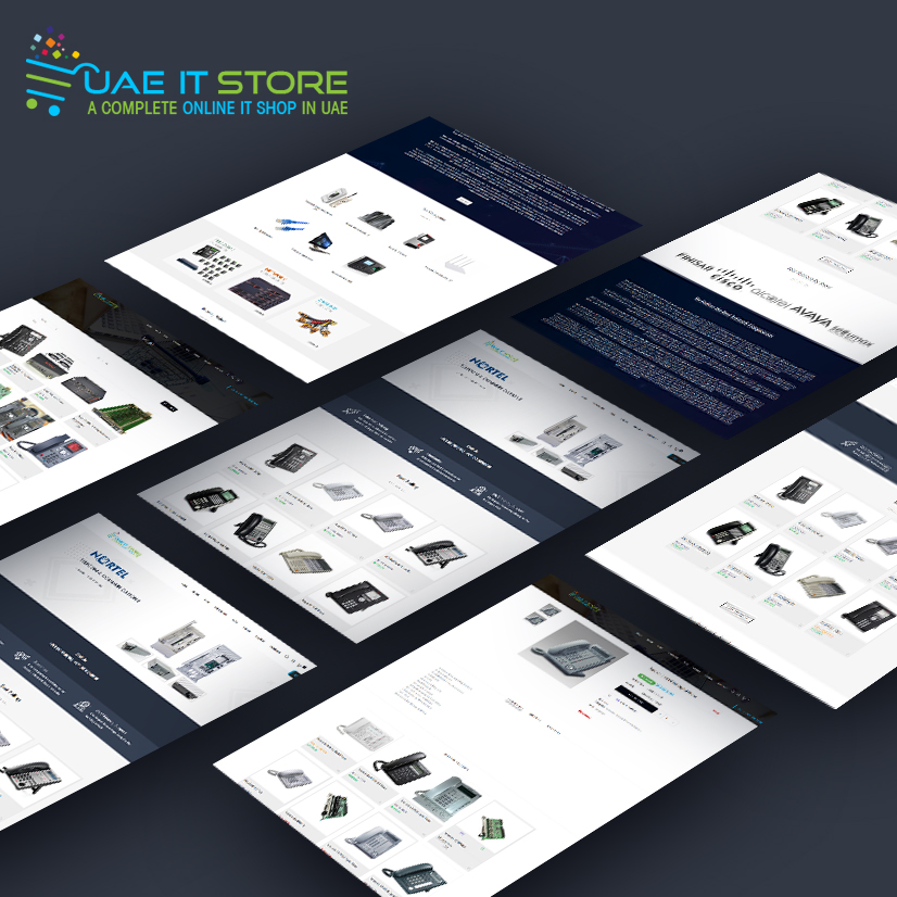 UAE IT Store – E-commerce website project